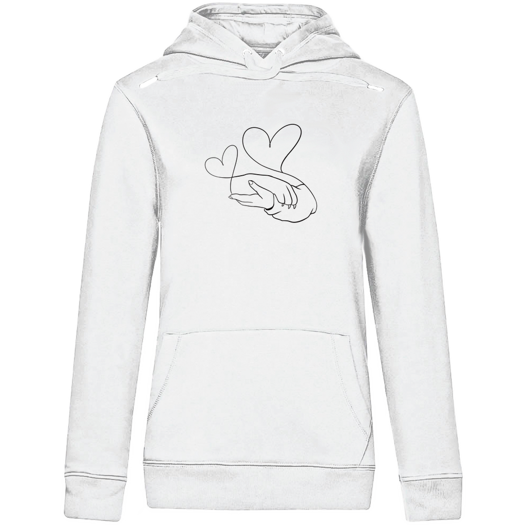 Pakt der Liebe - Bio-Hoodie für Damen