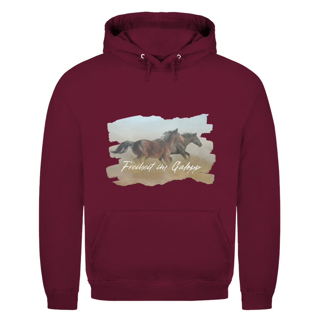 Freiheit im Galopp - Hoodie Unisex