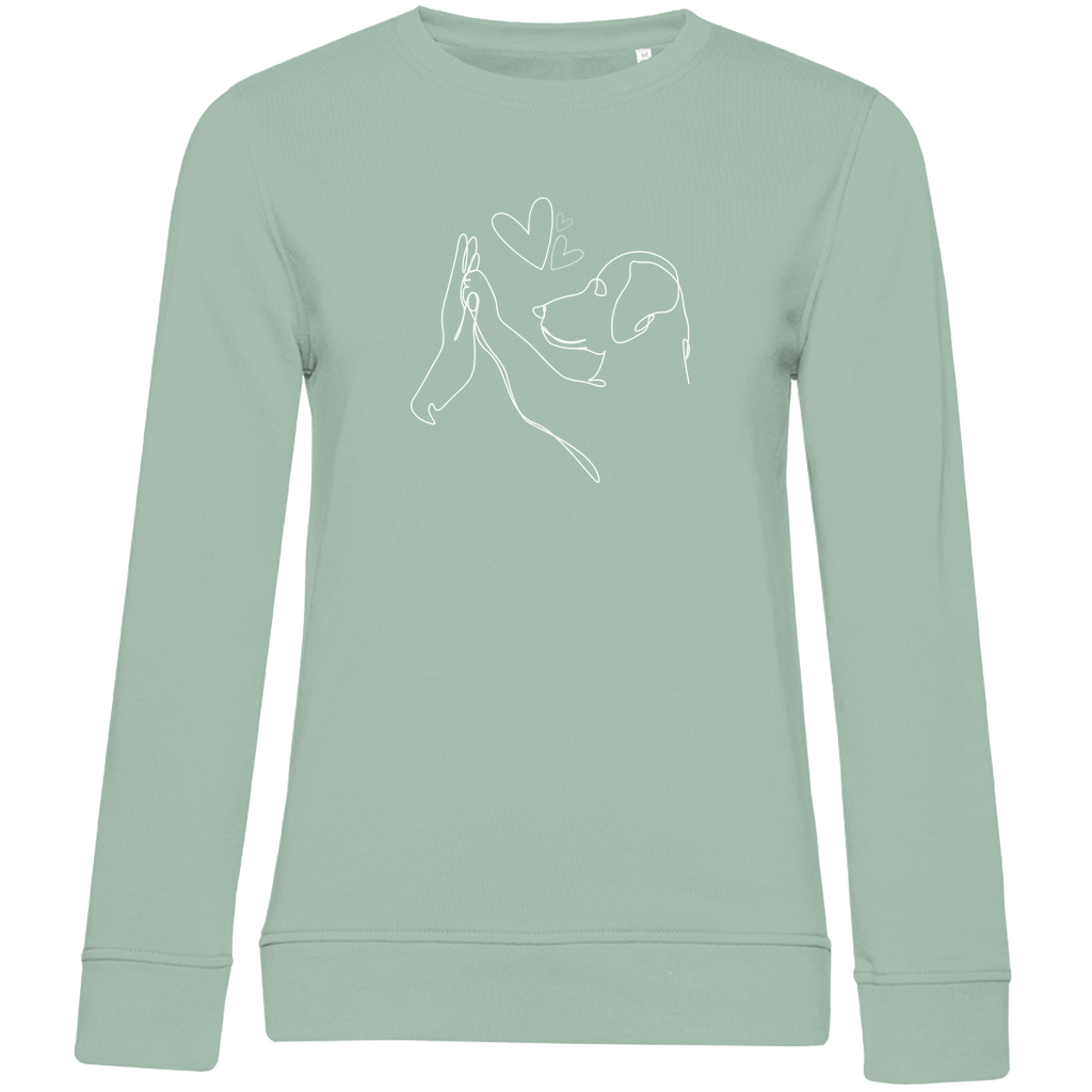 Wahre Liebe - Bio-Sweatshirt für Damen