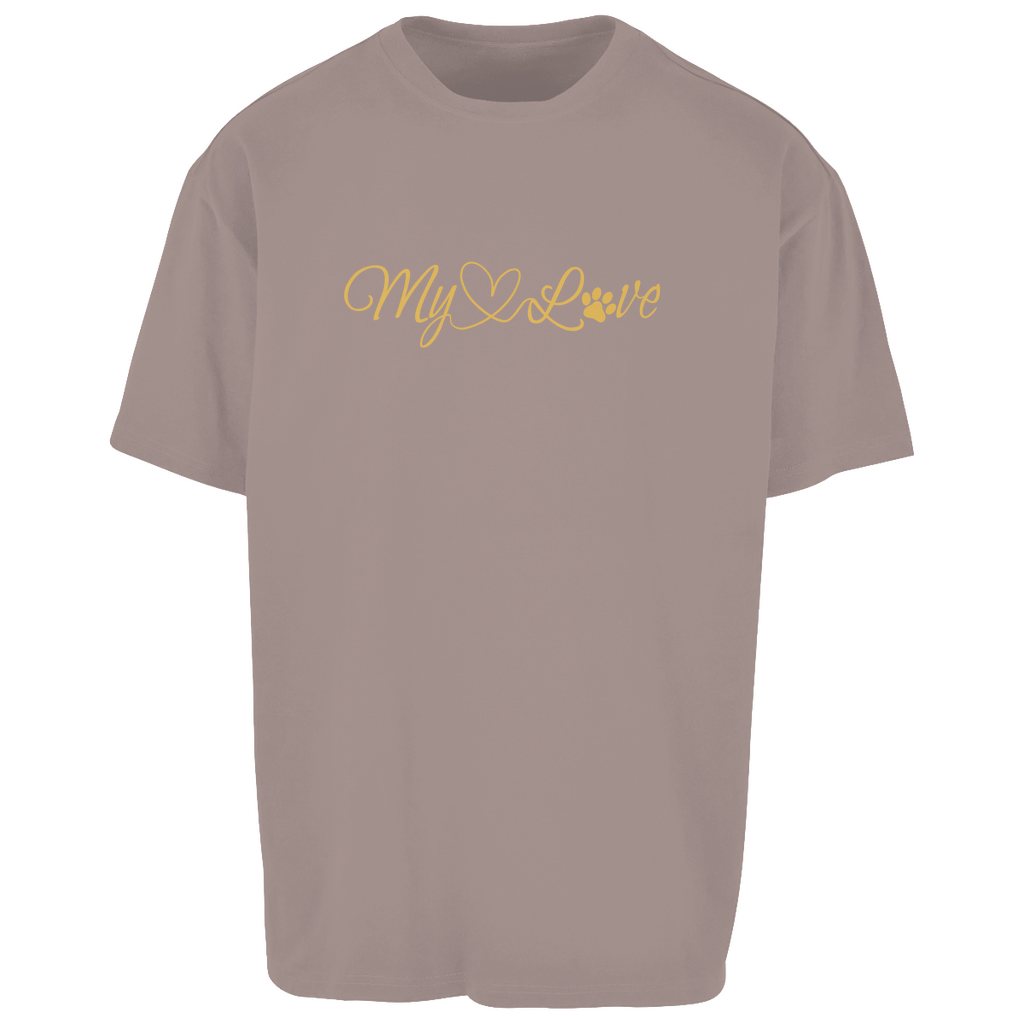 My Love - Oversize T-Shirt für Damen