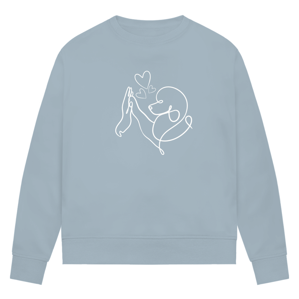 Pudelliebe - Bio-Sweatshirt für Damen