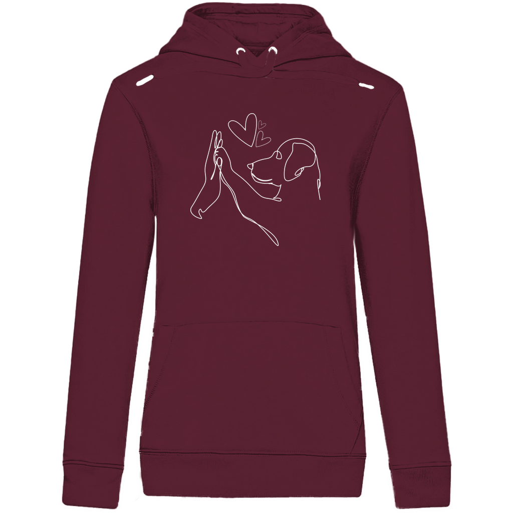 Wahre Liebe - Bio-Hoodie für Damen