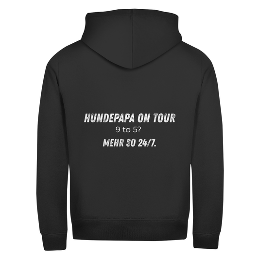 Herren Zipper Hoodie Vollzeit-Hundepapa