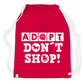 Adopt Don't Shop - Turnbeutel