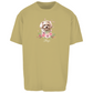 Flower Malteser - Oversize T-Shirt Unisex - Dein Wunschtext