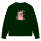 Flower Chihuahua - Bio-Sweatshirt für Damen
