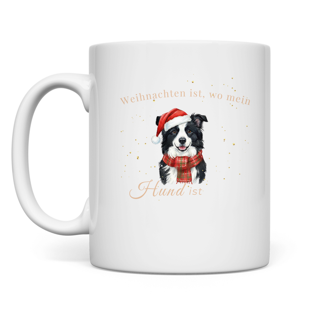 Tasse Weihnachten ist, wo mein Collie ist