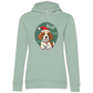 Wuff und Weihnachten - Bio-Hoodie für Damen- Weihnachten