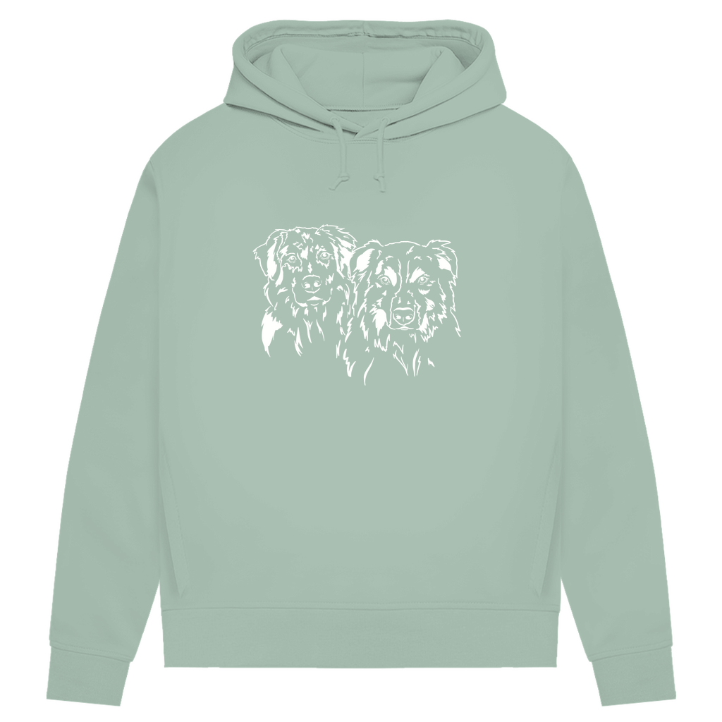 Aussie Love - Bio Hoodie für Damen