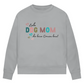 Liebe ohne Grenzen - Bio-Sweatshirt für Damen