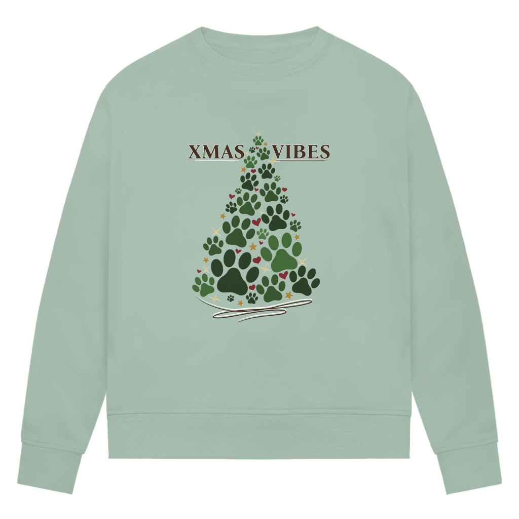 Xmas Vibes - Bio-Sweatshirt für Damen