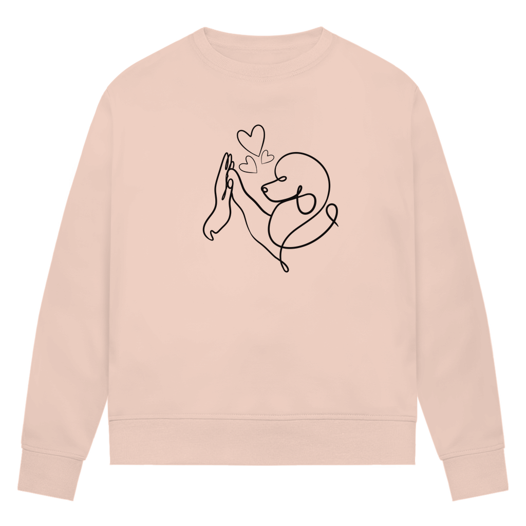 Pudelliebe - Bio-Sweatshirt für Damen
