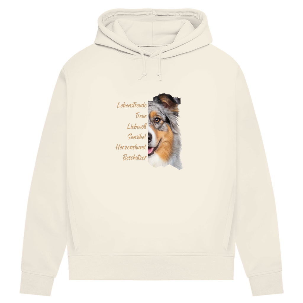Australian Shepherd - Bio-Hoodie für Damen