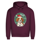 Wuff und Weihnachten - Bio-Hoodie für Herren