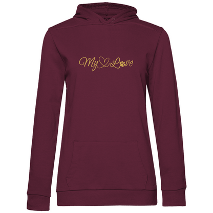 My Love - Hoodie für Damen