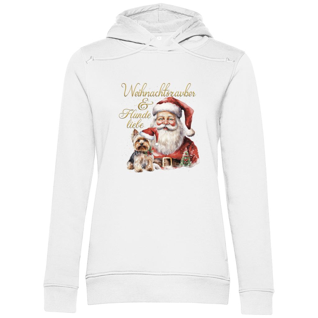 Weihnachtzauber - Bio-Hoodie für Damen-Weihnachten