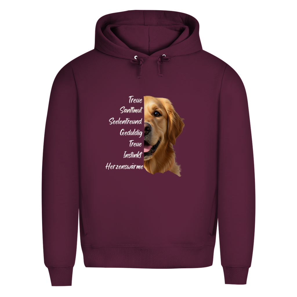 Golden Retriever - Bio-Hoodie für Herren