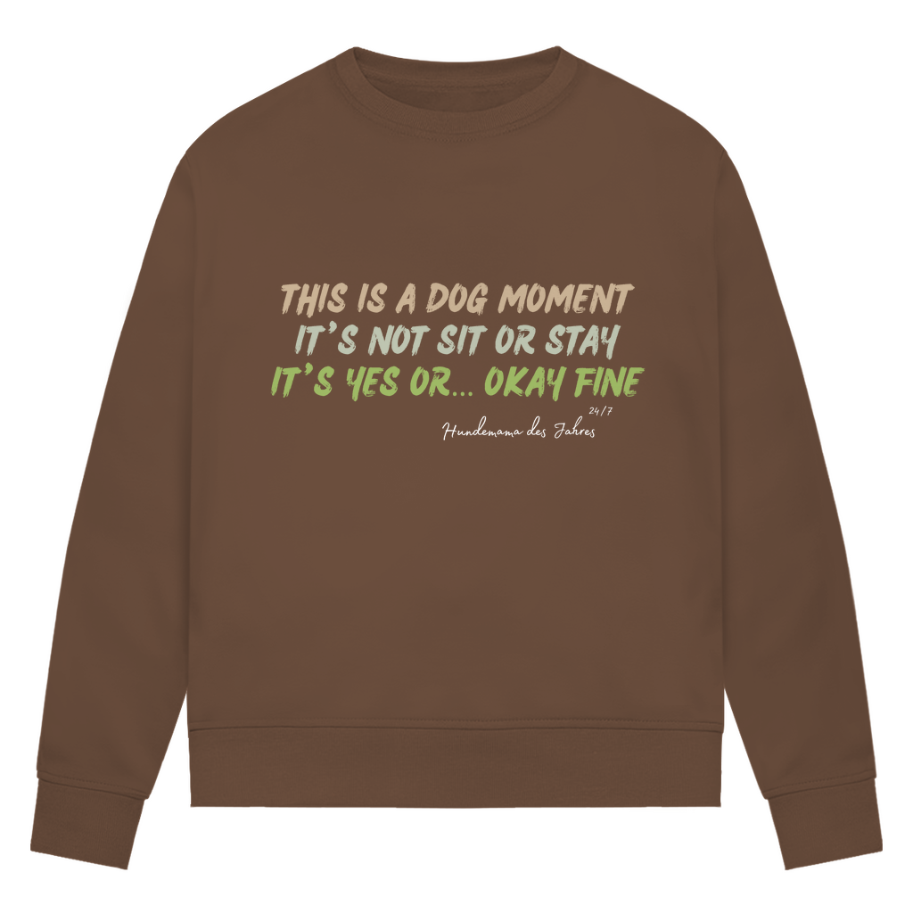 Hundemama des Jahres - Bio-Sweatshirt für Damen