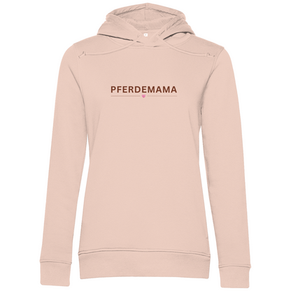 Pferdemama - Bio-Hoodie für Damen