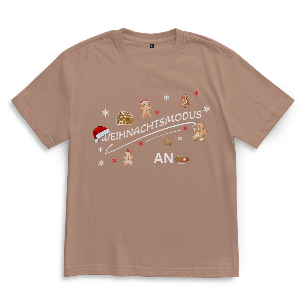 Weihnachtsmodus - Oversize T-Shirt Unisex