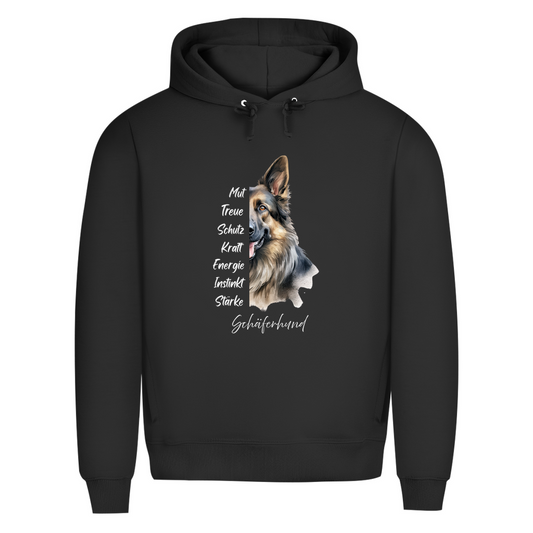 Schäferhund - Bio-Hoodie für Herren