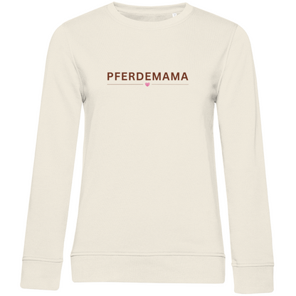Pferdemama - Bio-Sweatshirt für Damen
