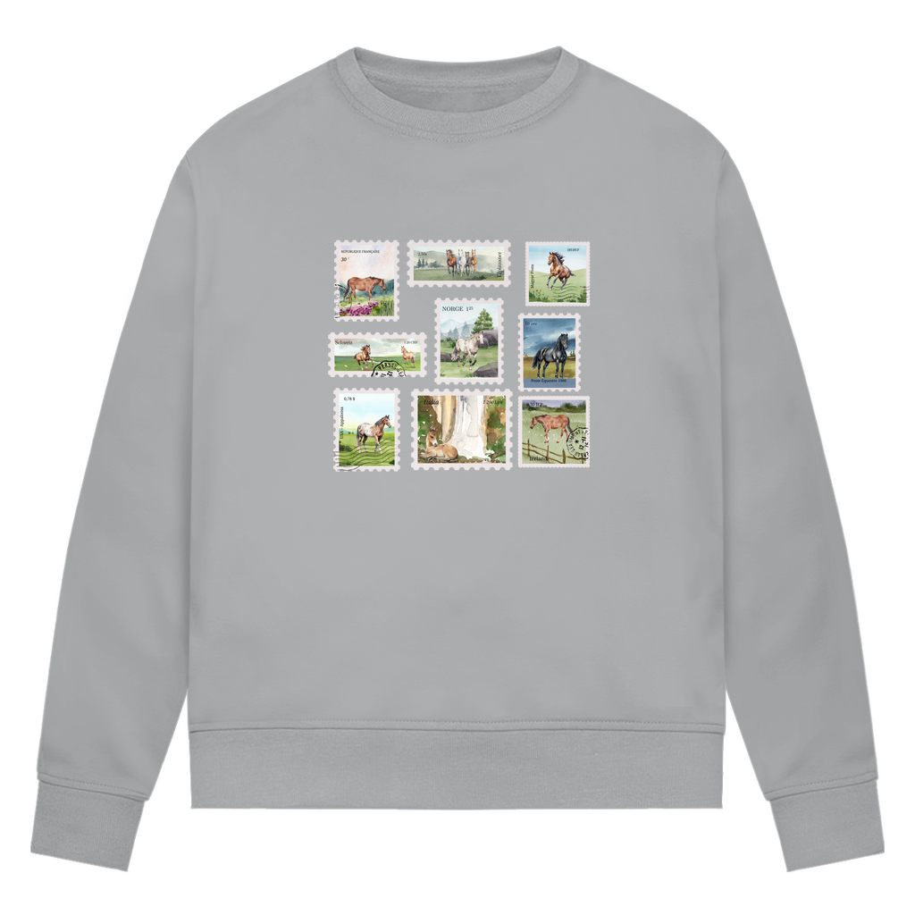 Pferdepost - Bio-Sweatshirt für Damen