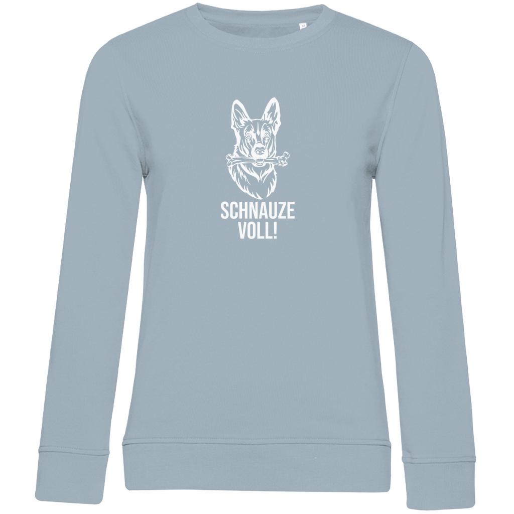 Schnauze Voll - Bio-Sweatshirt für Damen