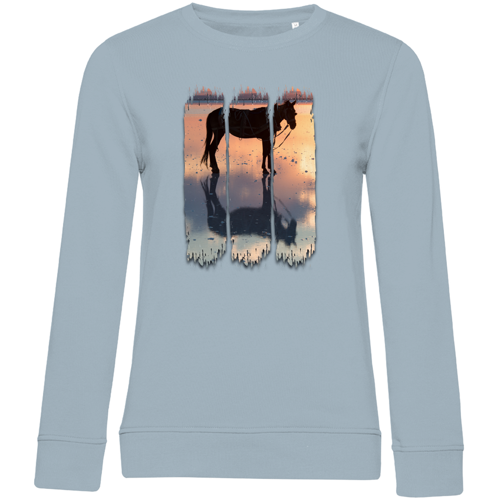 Magic Sunset - Bio-Sweatshirt für Damen