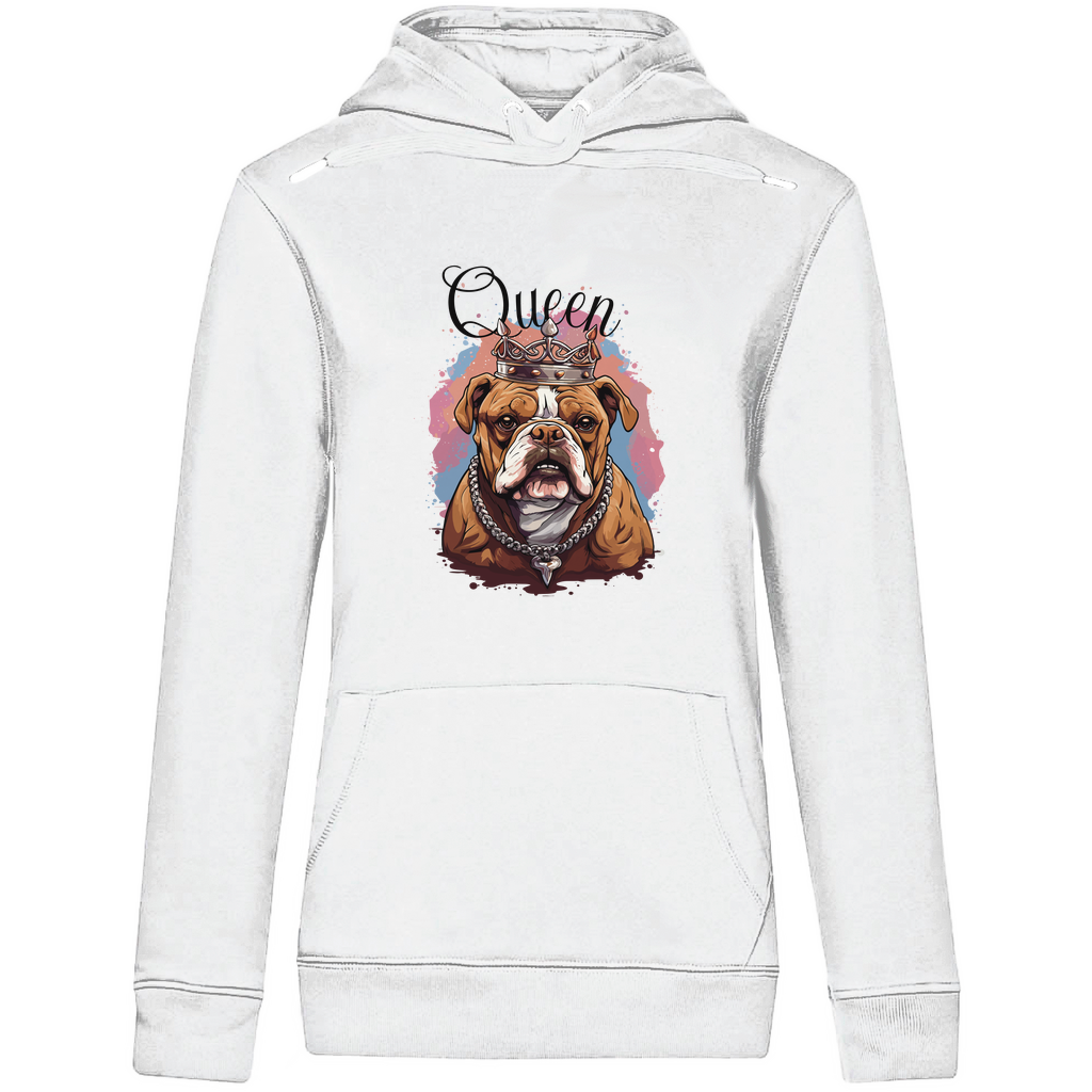 Queen - Bio-Hoodie für Damen