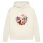 Liebe zu Pferden - Bio-Hoodie für Damen