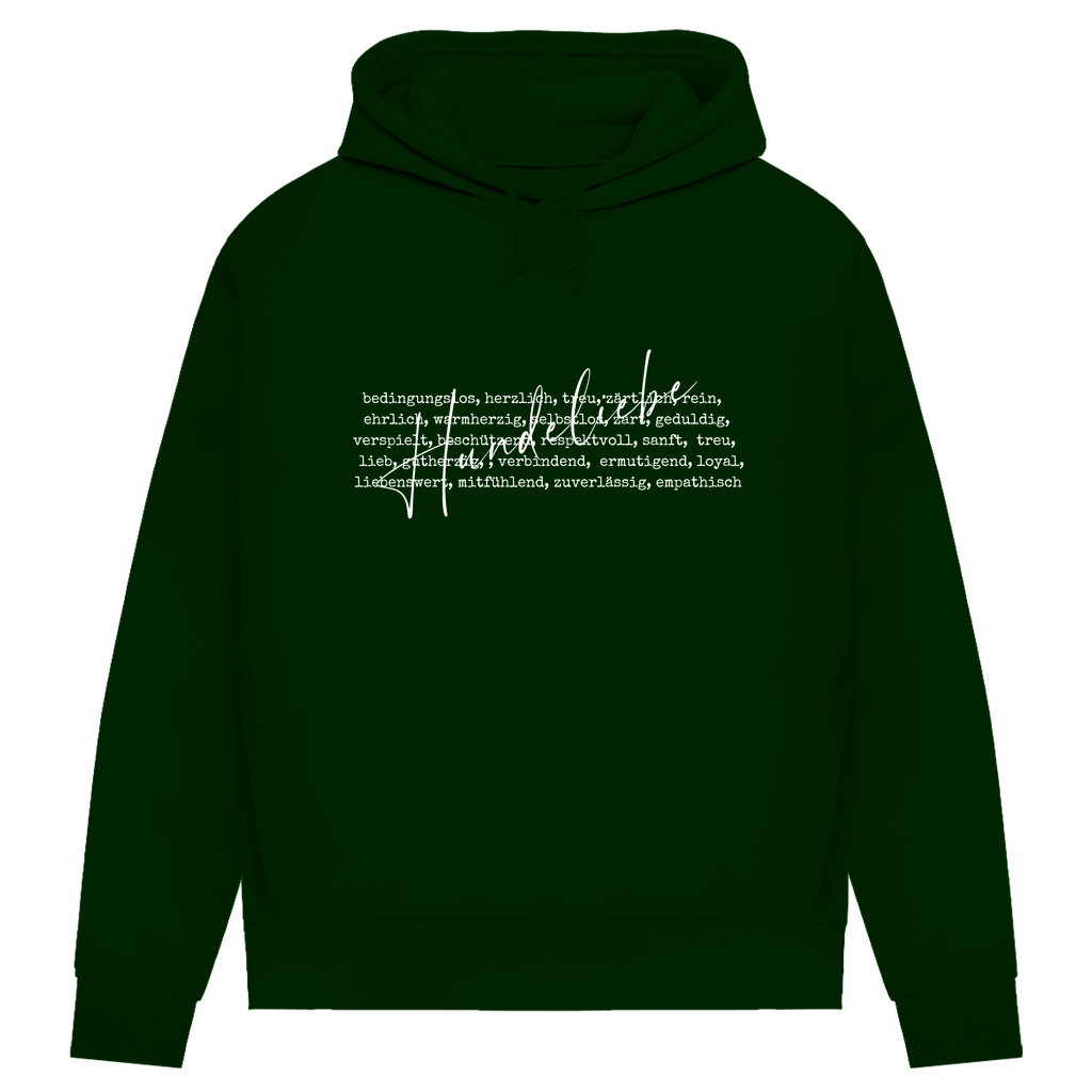 Hunde Liebe ist... - Bio-Hoodie für Damen