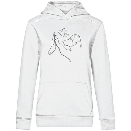 Wahre Liebe - Bio-Hoodie für Damen