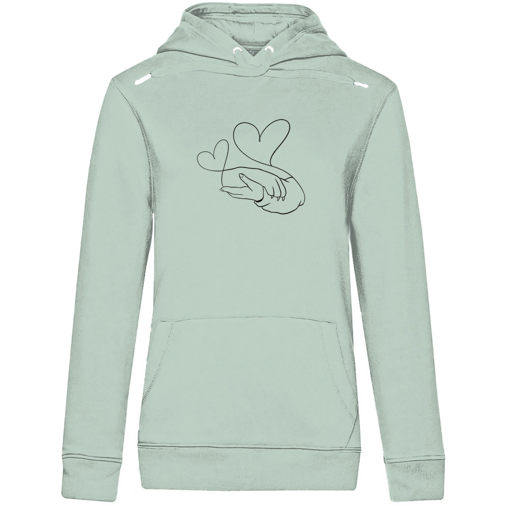 Pakt der Liebe - Bio-Hoodie für Damen