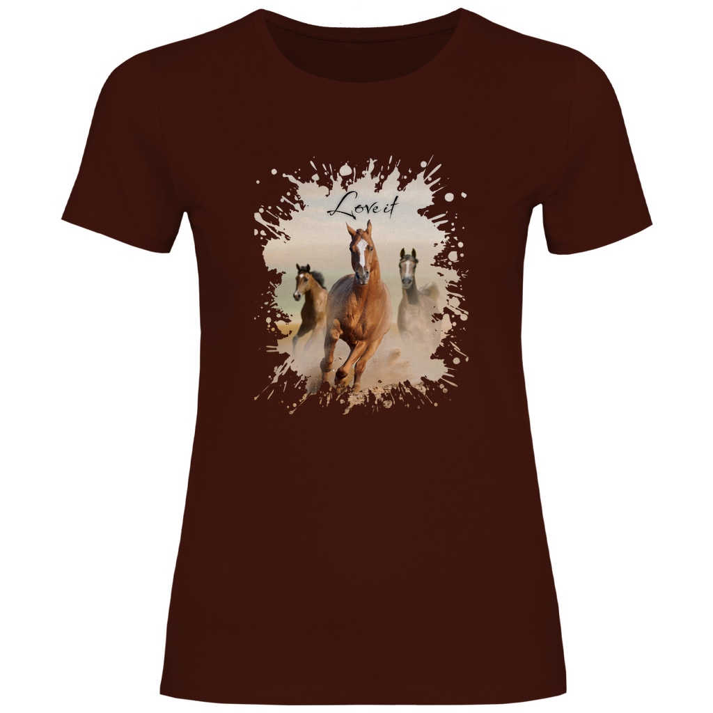 Pferdepower - T-Shirt für Damen