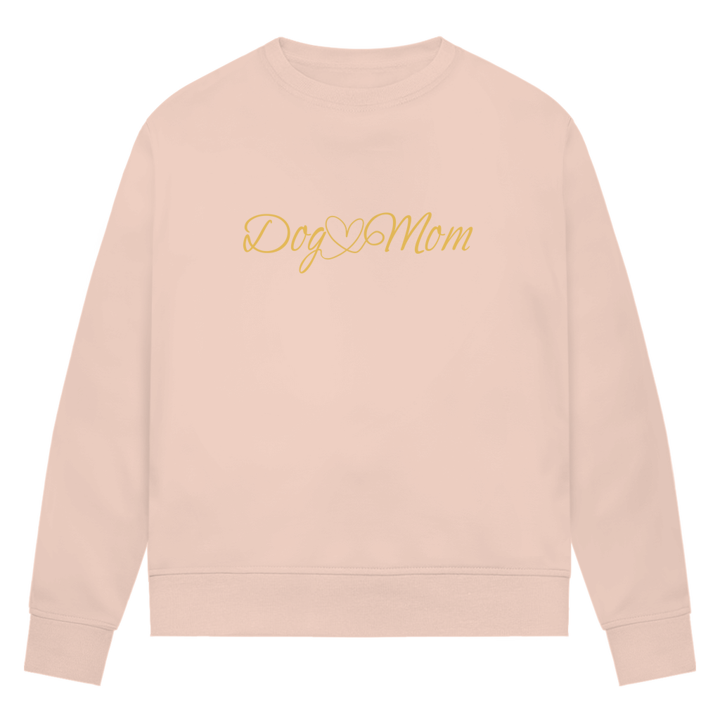 Dog Mom - Bio-Sweatshirt für Damen