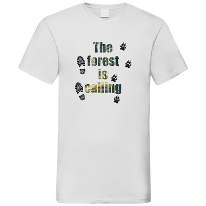 Forest Calling - V-Shirt für Herren