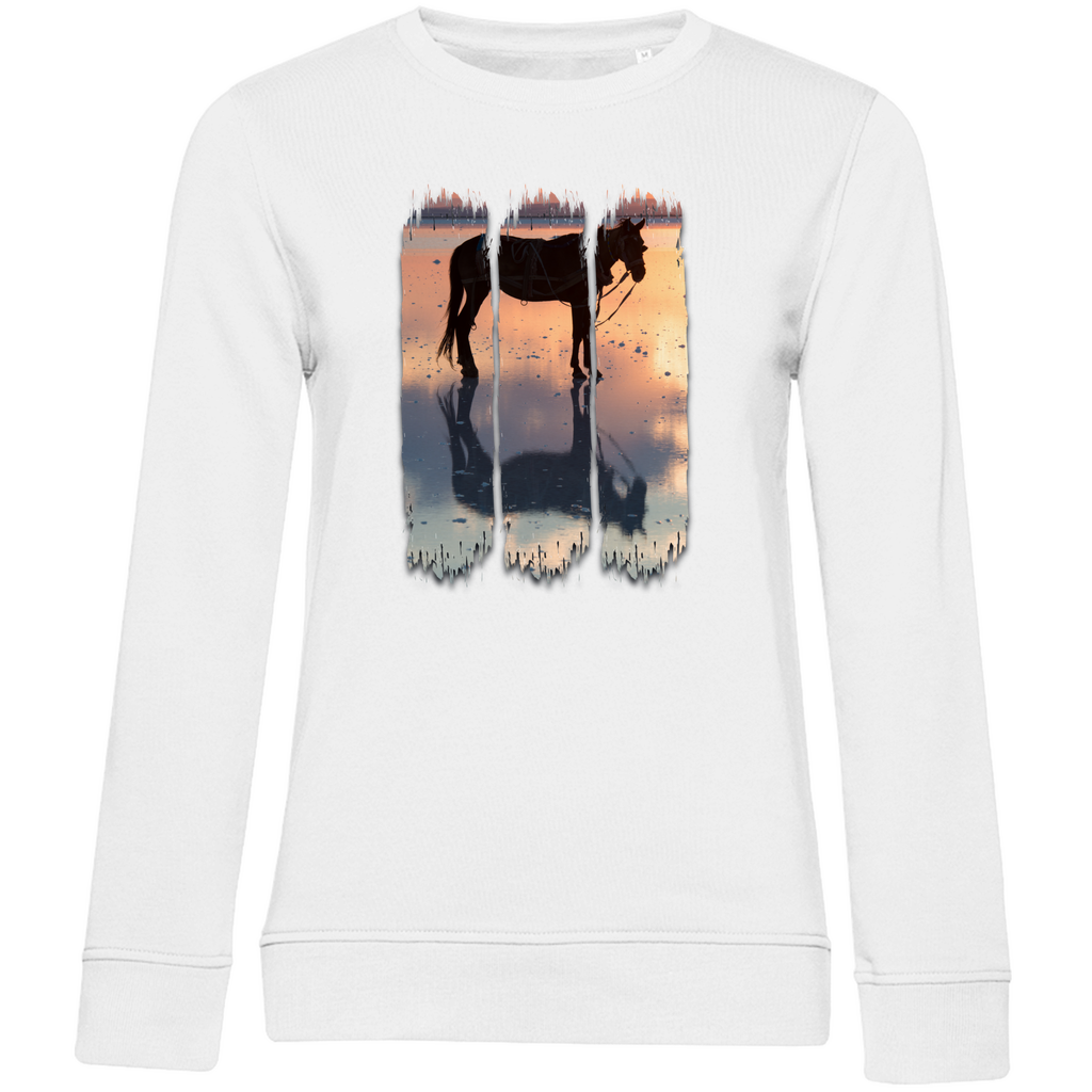 Magic Sunset - Bio-Sweatshirt für Damen