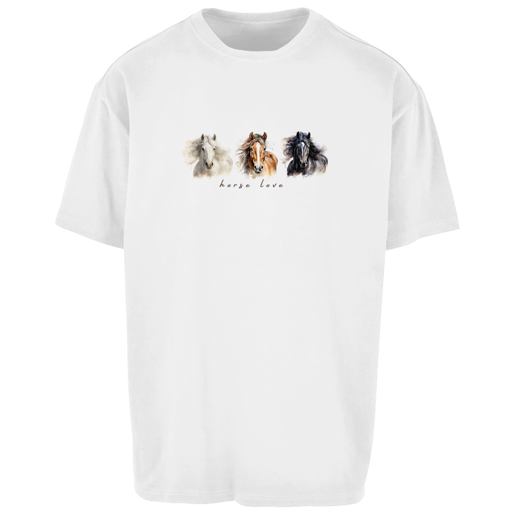 Horse Love - Oversize T-Shirt-Unisex