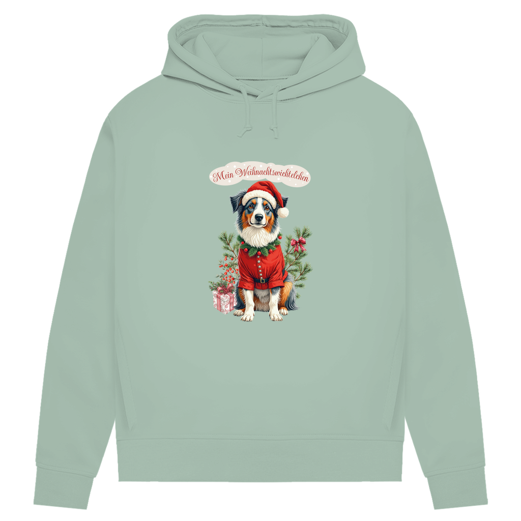 Weihnachtswichteln - Bio-Hoodie für Damen