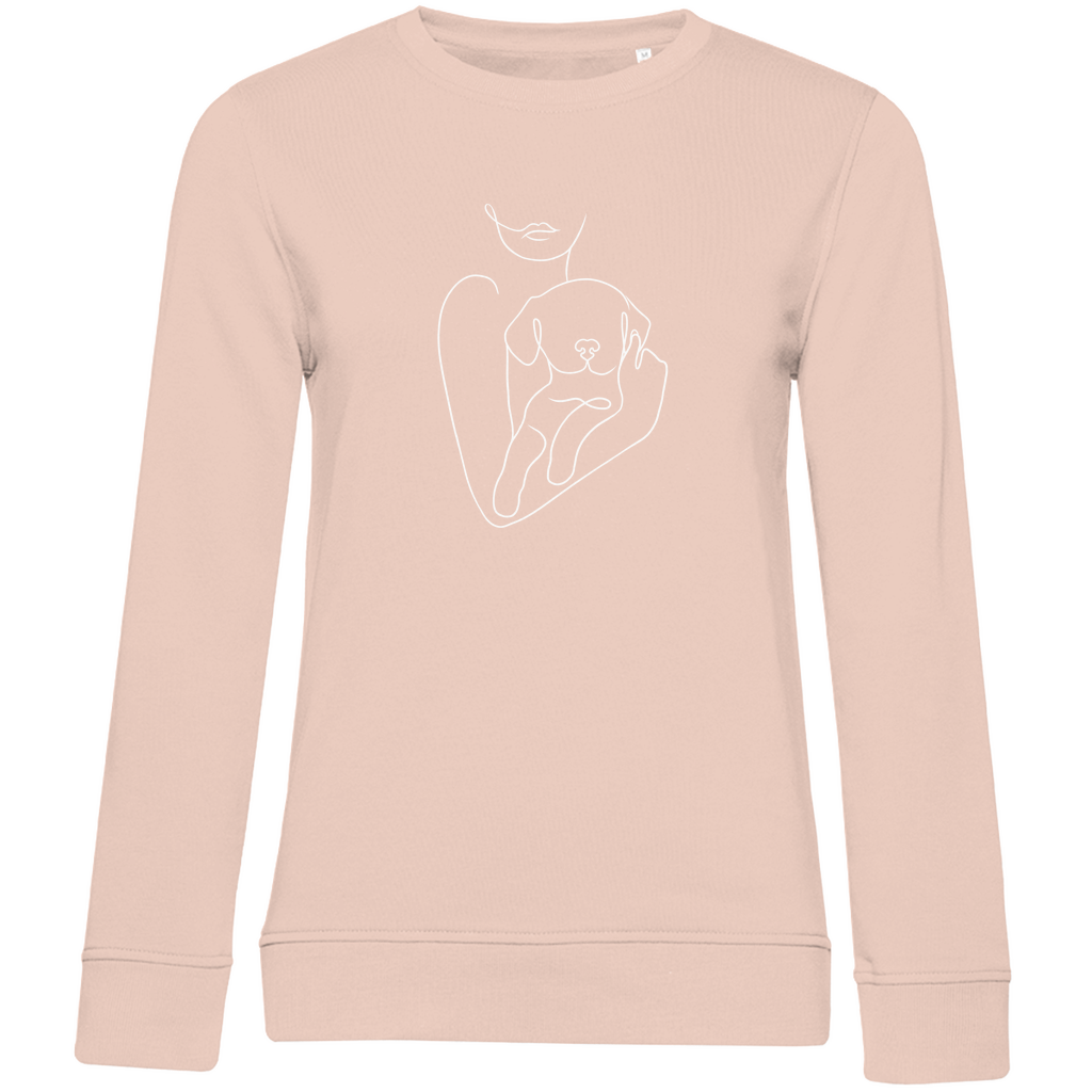 Welpenliebe - Bio-Sweatshirt für Damen