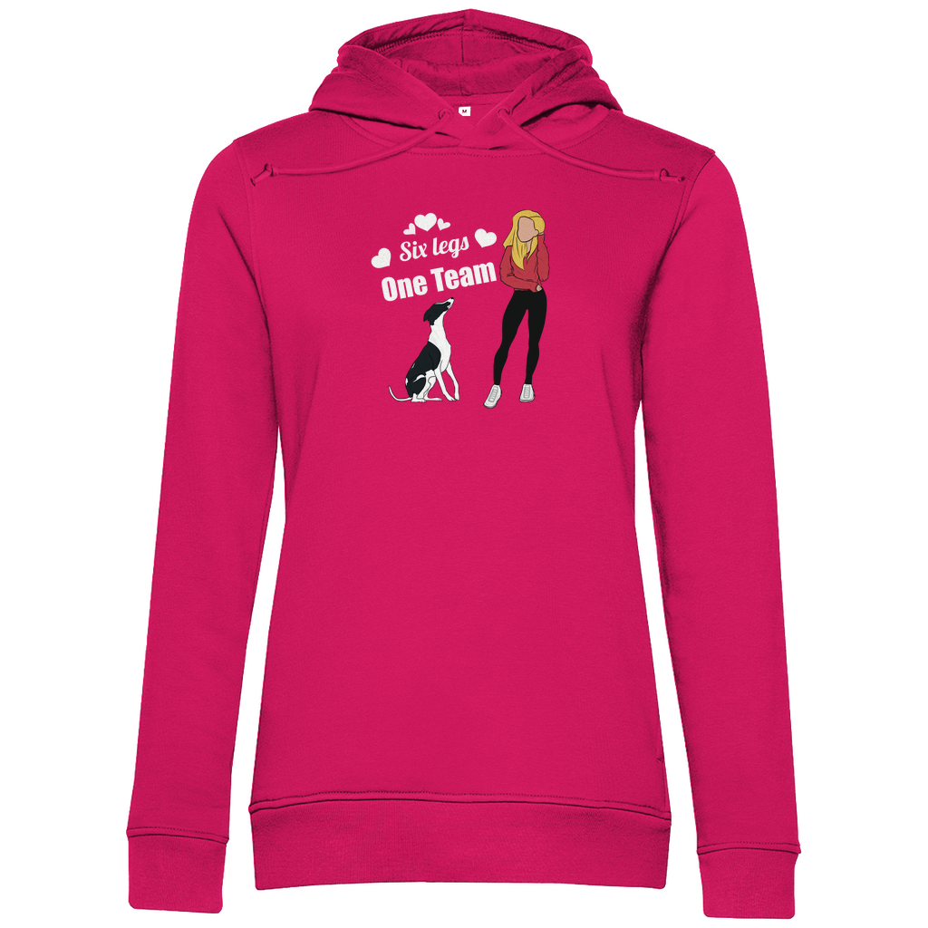 Sechs Beine - Bio-Hoodie für Damen