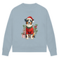 Frohe Weihnachten - Bio-Sweatshirt für Damen