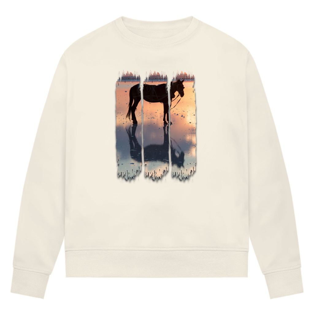Magic Sunset - Bio-Sweatshirt für Damen