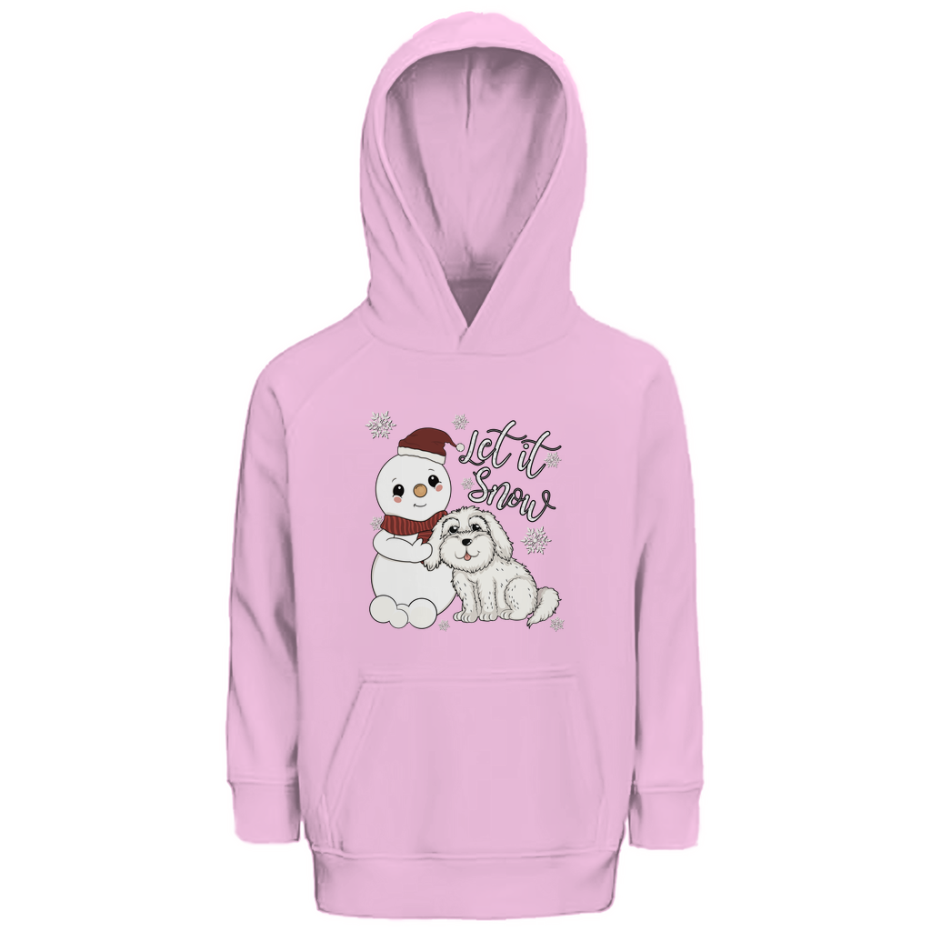 Let it snow - Premium Bio Hoodie für Kinder