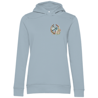 Leidenschaft für Pferde - Bio-Hoodie für Damen