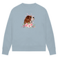 Flower Cavalier King Charles - Bio-Sweatshirt für Damen