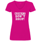 Adopt Don't Shop - V-Shirt für Damen