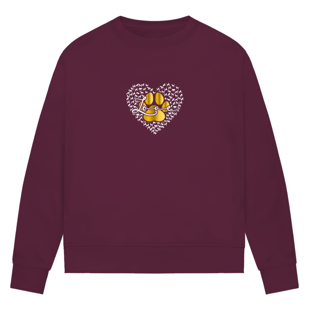 Love Dog - Bio-Sweatshirt für Damen