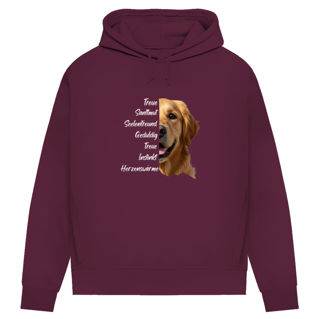 Golden Retriever - Bio-Hoodie für Damen